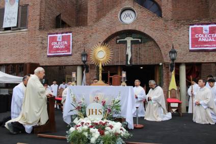 Se realizó la fiesta de Corpus Christi en Cañuelas